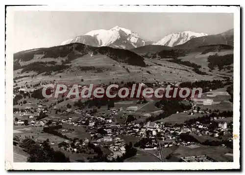 Cartes postales moderne Megeve La Mont Blanc