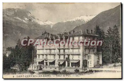 Cartes postales Saint Gervais Les Bains Hotel Du Parc