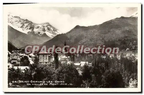 Cartes postales Saint Gervais Les Bains La Vallee De Mont Joie