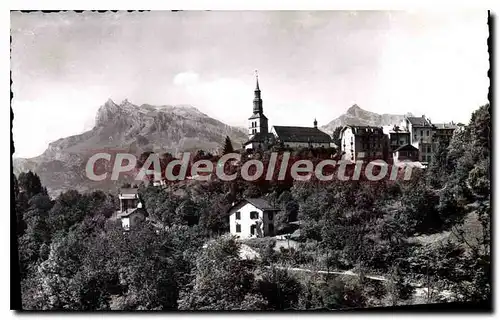 Cartes postales Saint Gervais Les Bains Eglise Et Aiguilles De Warens