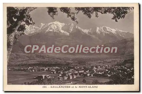 Cartes postales Sallanches Et Le Mont Blanc