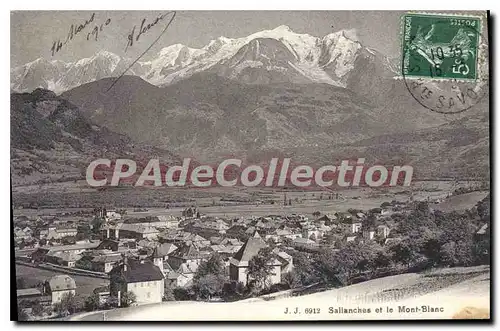 Cartes postales Sallanches Et Le Mont Blanc