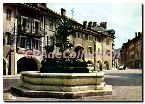 Moderne Karte Thones La Fontaine