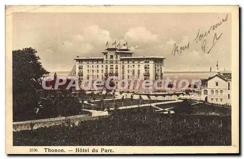 Cartes postales Thonon Hotel Du Parc