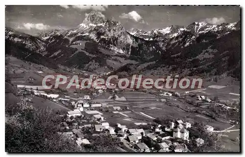 Cartes postales Bernex Vue Generale Et La Dent d'oche