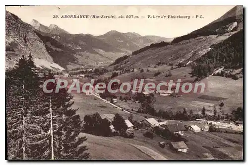 Cartes postales Abondance vall�e de Richebourg