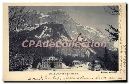 Cartes postales Praz Coutant En Hiver