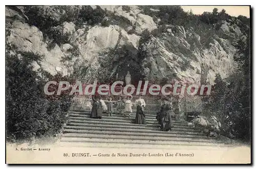 Ansichtskarte AK Duingt Grotte De Notre Dame De Lourdes