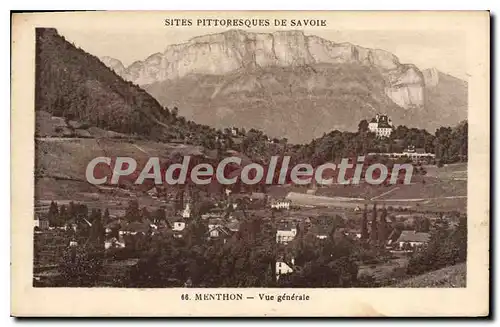 Cartes postales Menthon Vue Generale