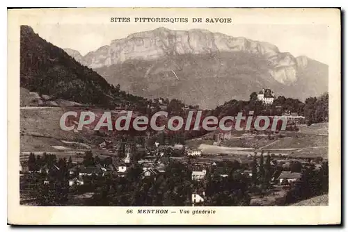 Cartes postales Menthon Vue Generale