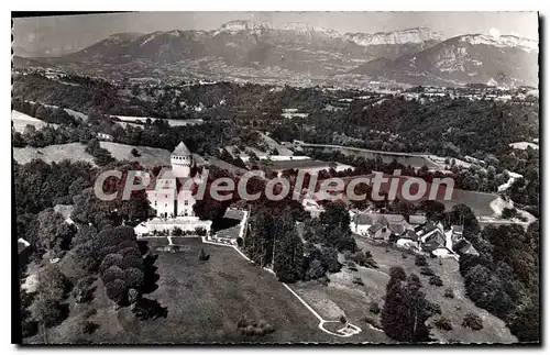 Cartes postales Annecy Vue Aerienne Lovagny ch�teau de Montrottier