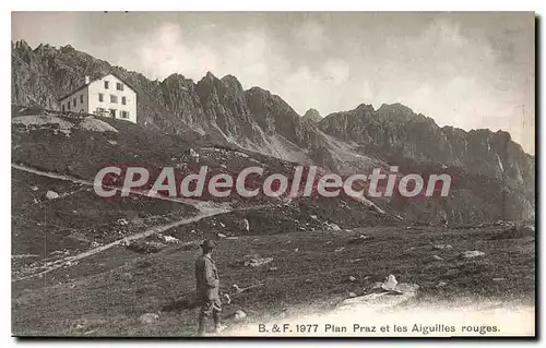 Cartes postales Plan Praz Et Les Aiguilles Rouges