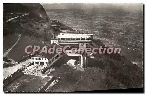 Cartes postales Telepherique Du Mont Saleve Vue Aerienne Sur La Gare Superieure