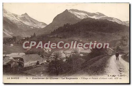 Cartes postales Le Reposoir Village Et Pointe D'Almet