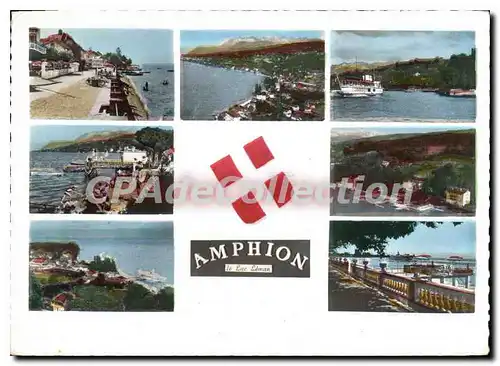 Cartes postales moderne Amphion Les Bains Lac Leman