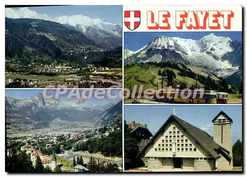 Cartes postales moderne le Fayet