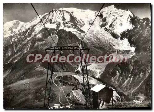 Cartes postales moderne col de Voza t�l�si�ge Voza-Prarion h�tel du col la hutte bellevue