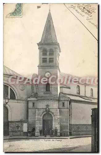 Cartes postales Paris Eglise De Passy