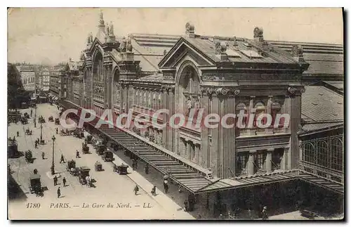 Cartes postales Paris La Gare Du Nord