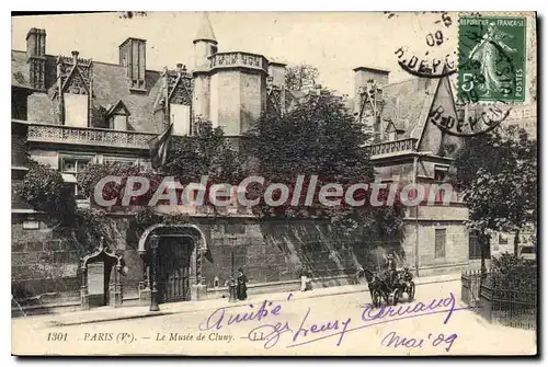 Cartes postales Paris Le Musee De Cluny