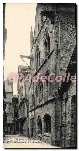 Cartes postales Caudebec En Caux Maison Des Templiers