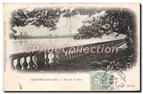 Cartes postales Caudebec En Caux Vue Sur La Seine