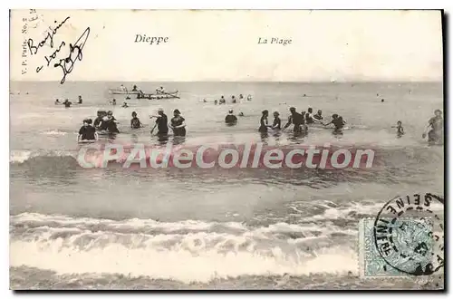 Cartes postales Dieppe La Plage