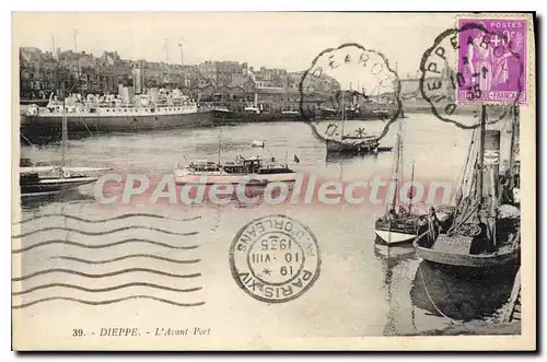 Cartes postales Dieppe L'Avant Port