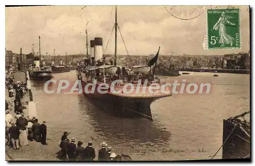 Cartes postales Dieppe bateau Le Brighton