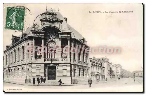 Cartes postales Dieppe La Chambre De Commerce