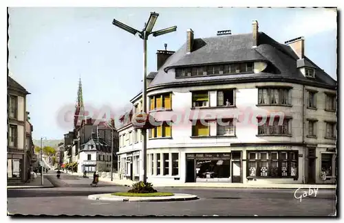 Cartes postales Elbeuf Place Du Calvaire Et Rue Du Neubourg