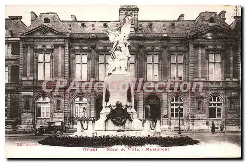 Cartes postales Elbeuf Hotel De Ville Monument