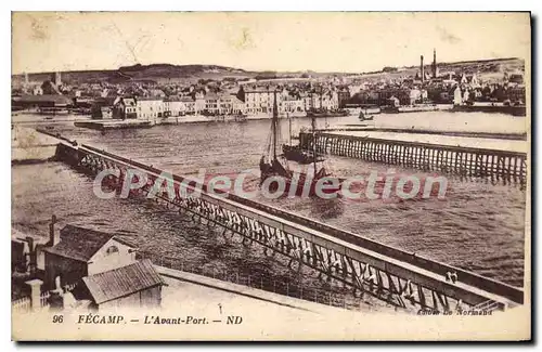 Cartes postales Fecamp L'Avant Port