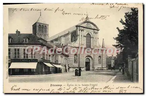 Cartes postales Fecamp Eglise De La Sainte Trinite