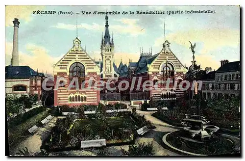 Cartes postales Fecamp Vue D'Ensemble De La Benedictine partie industrielle