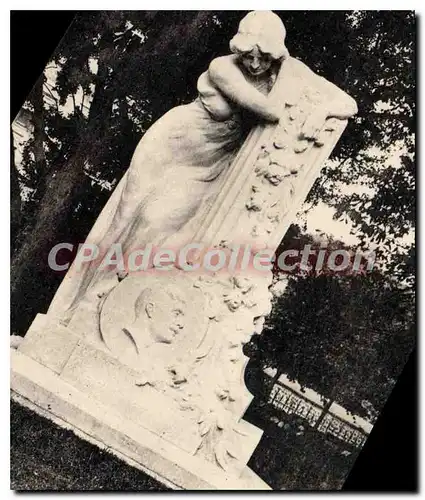 Ansichtskarte AK Fecamp monument A Jean Lorrain Par Alphonse Saladin