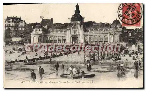 Cartes postales Le Havre Nouveau Casino Marie Christine