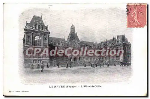 Cartes postales Le Havre L'Hotel De Ville