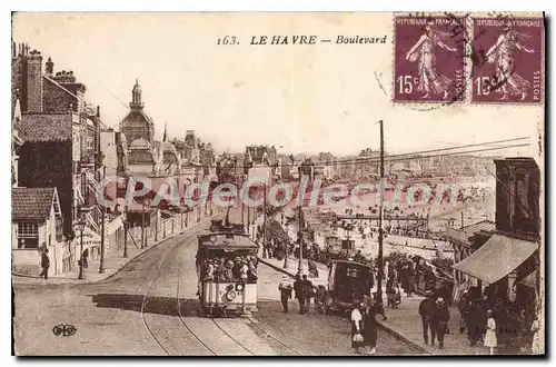 Cartes postales Le Havre Boulevard