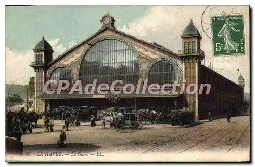 Cartes postales Le Havre La Gare