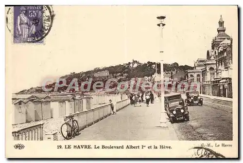 Ansichtskarte AK Le Havre Le Boulevard Albert 1er et la H�ve