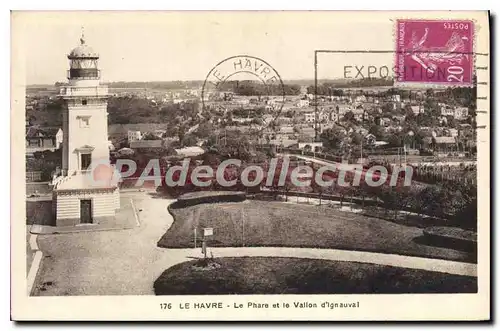 Cartes postales Le Havre Le Phare Et Le Vallon D'Ignauval