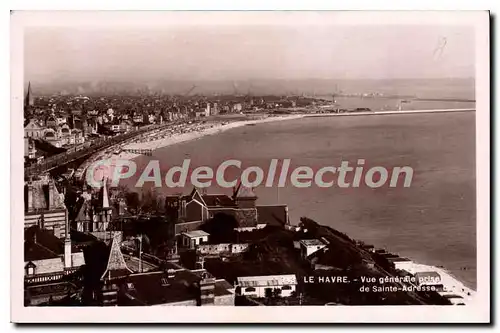 Cartes postales Le Havre Vue Generale Prise De Sainte Adresse