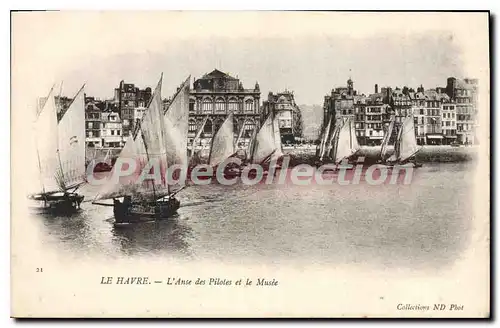 Cartes postales Le Havre L'Anse Des Pilotes Et Le Musee