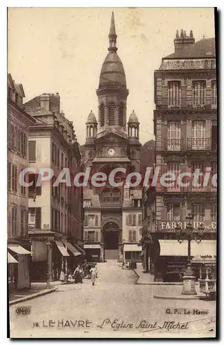 Cartes postales Le Havre L'Eglise Saint Michel