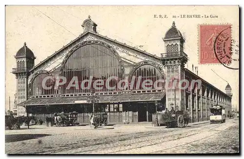 Cartes postales Le Havre La Gare