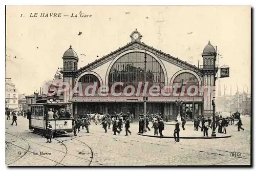 Cartes postales Le Havre La Gare