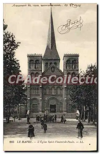 Ansichtskarte AK Le Havre L'Eglise Saint Vincent De Paule