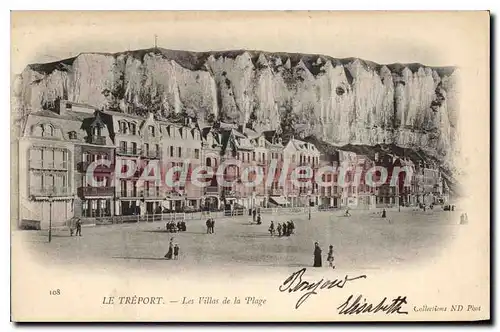 Cartes postales Le Treport Les Villas De La Plage