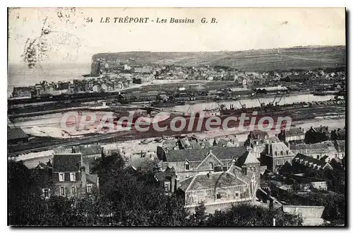 Cartes postales Le Treport Les Bassins